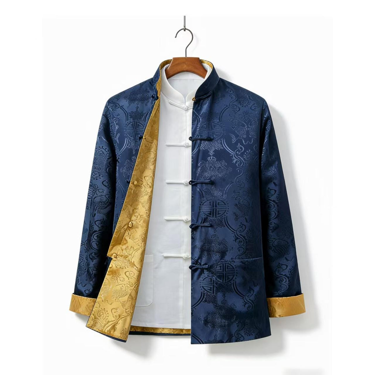 Women's Jacquard Chinese Tang Jacket – Mandarin Collar