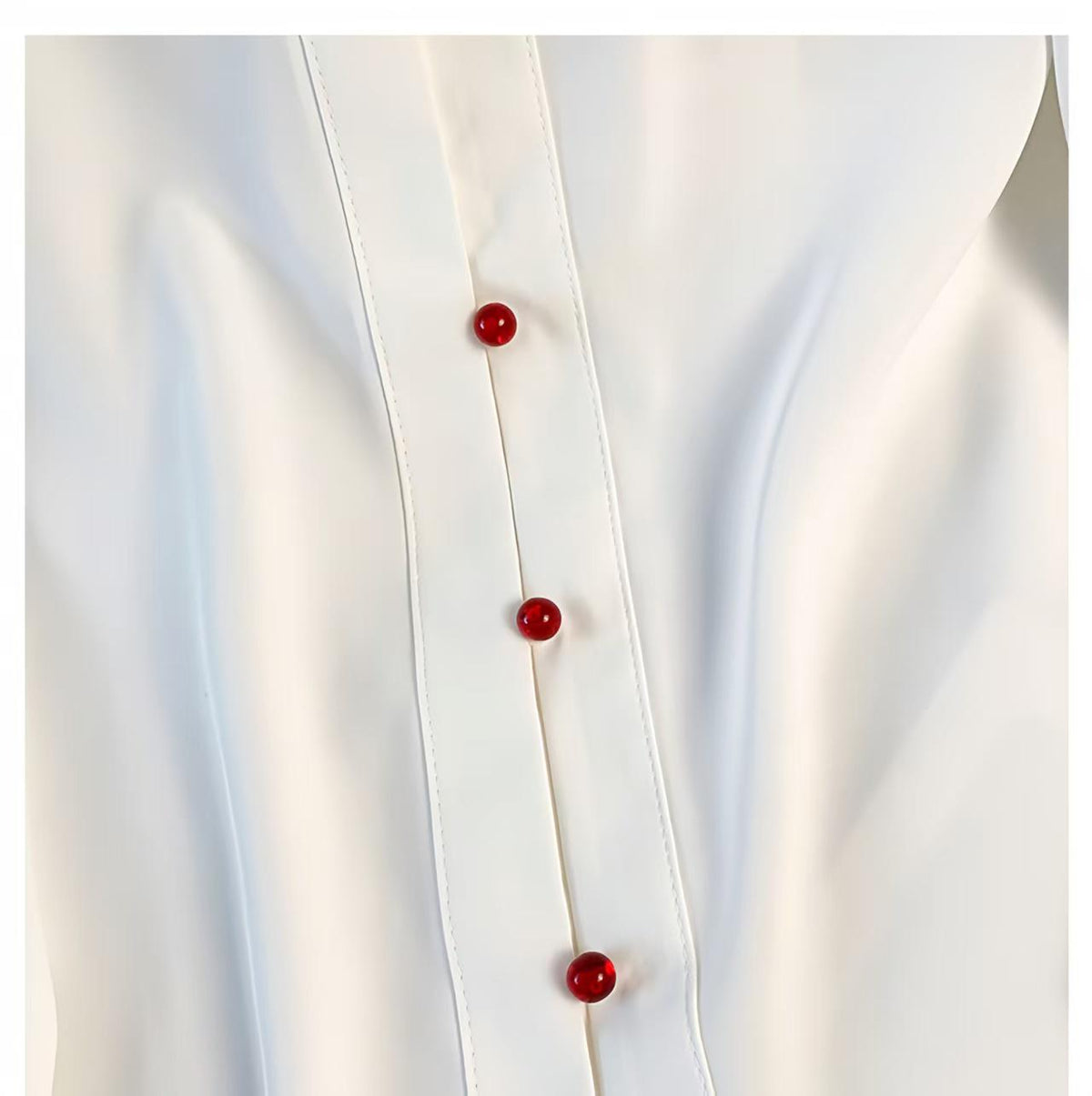 Women's Embroidered Chinese Style Blouse – Mandarin Collar – additional product view
