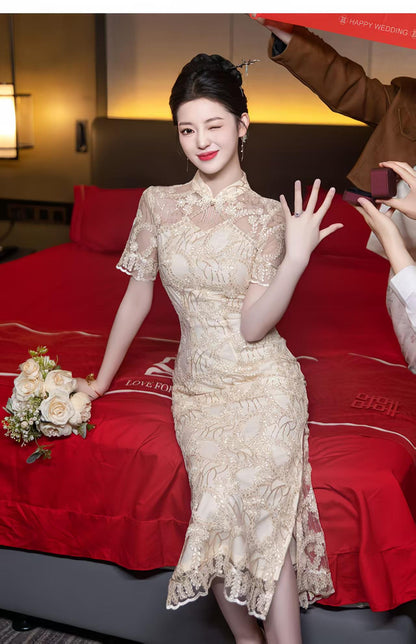 Women's Elegant Qipao Cheongsam Dress – additional product view