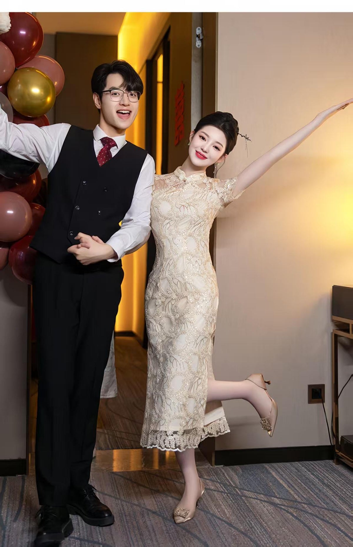 Women's Elegant Qipao Cheongsam Dress – additional product view