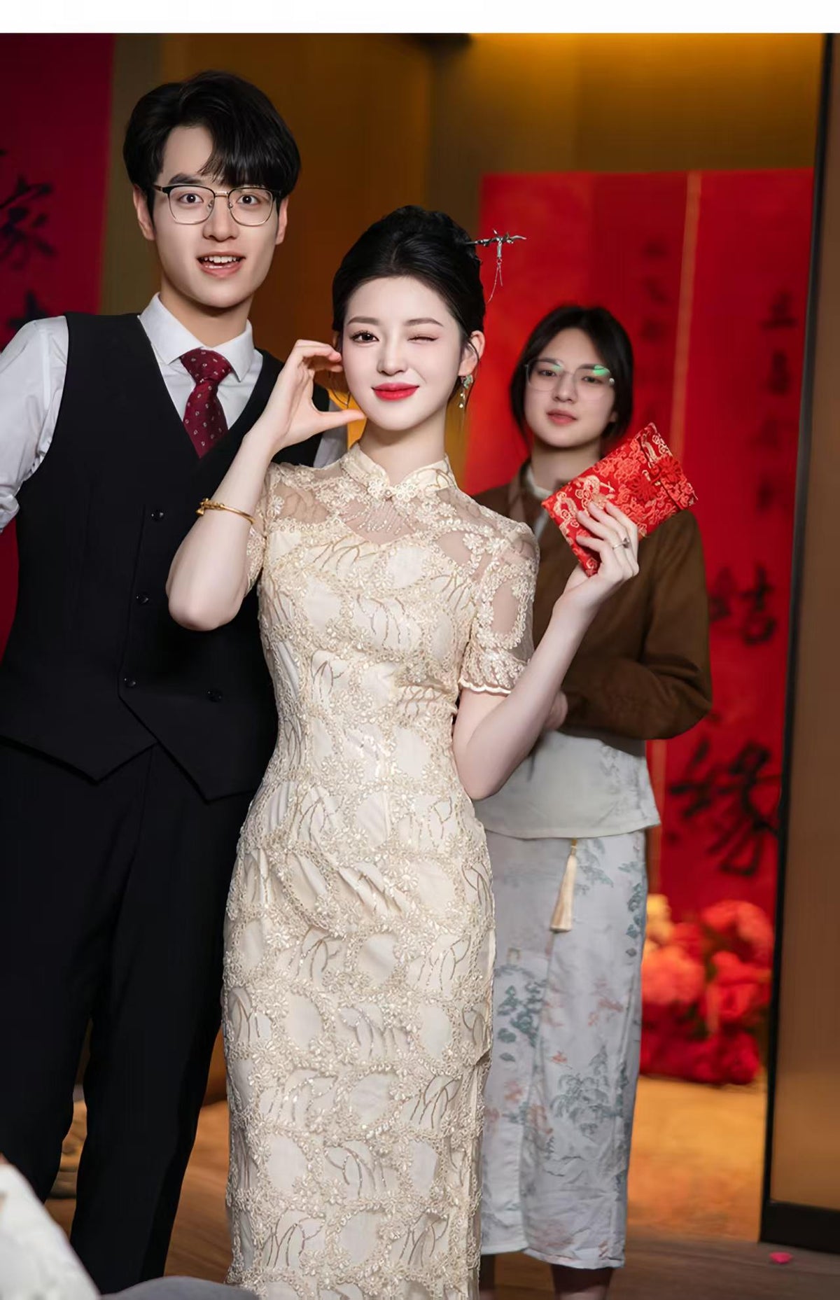 Women's Elegant Qipao Cheongsam Dress – additional product view
