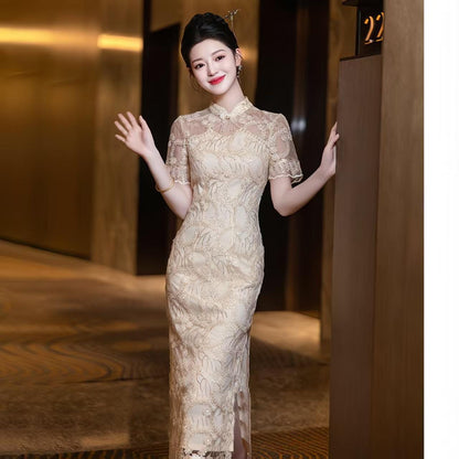 Women's Elegant Qipao Cheongsam Dress