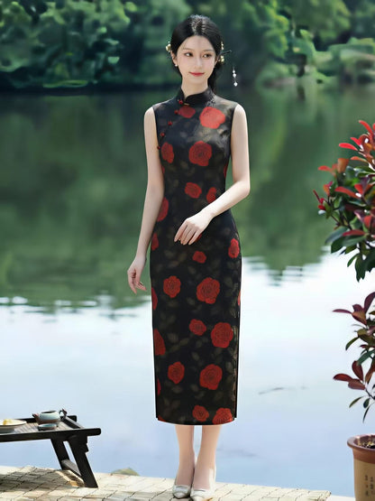 Women's Vintage Qipao Cheongsam Dress – additional product view
