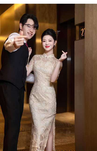 Women's Elegant Qipao Cheongsam Dress – additional product view