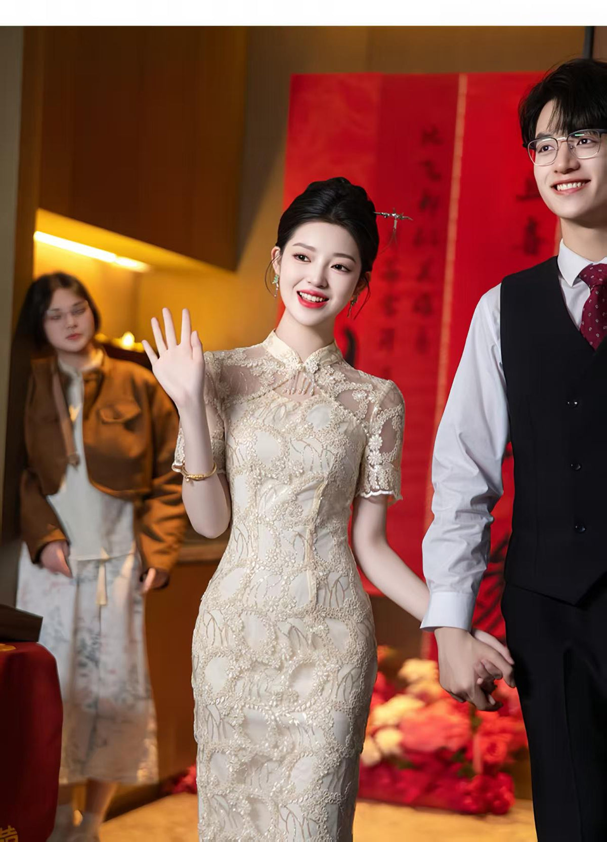 Women's Elegant Qipao Cheongsam Dress – additional product view
