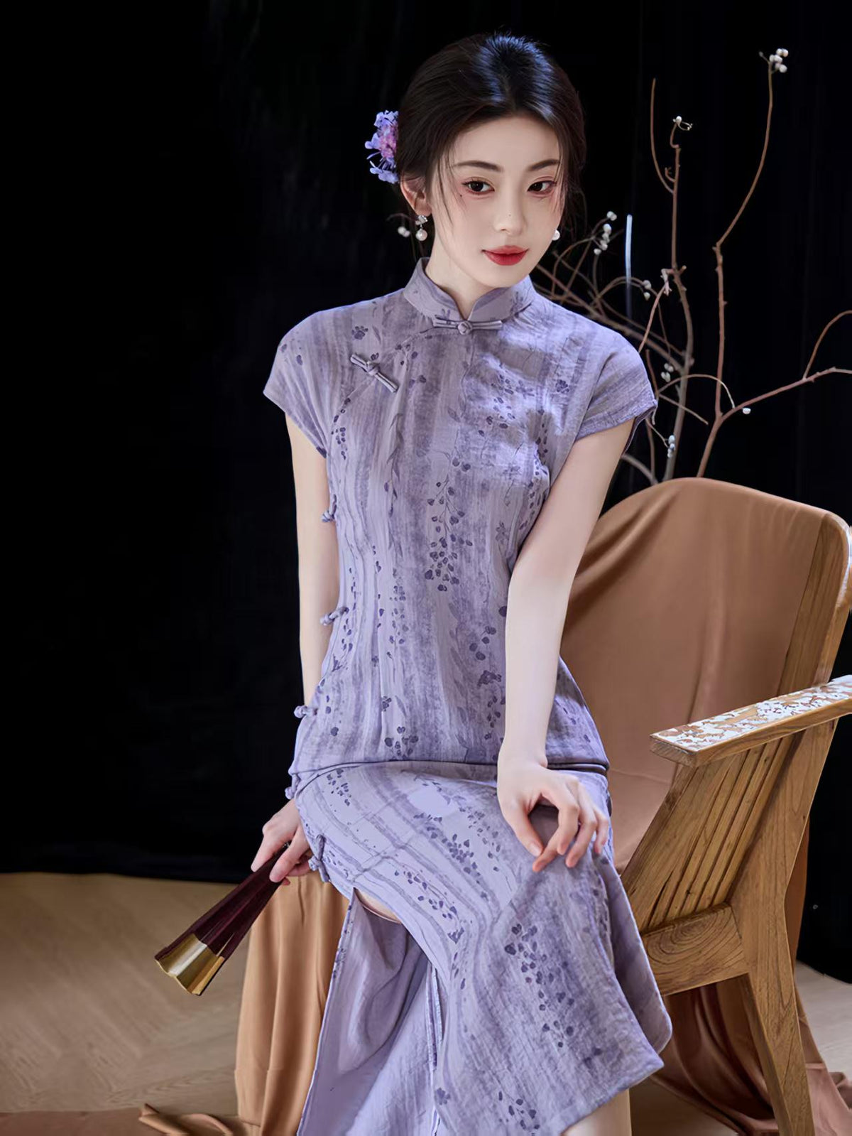 Women's Vintage Qipao Cheongsam Dress – additional product view