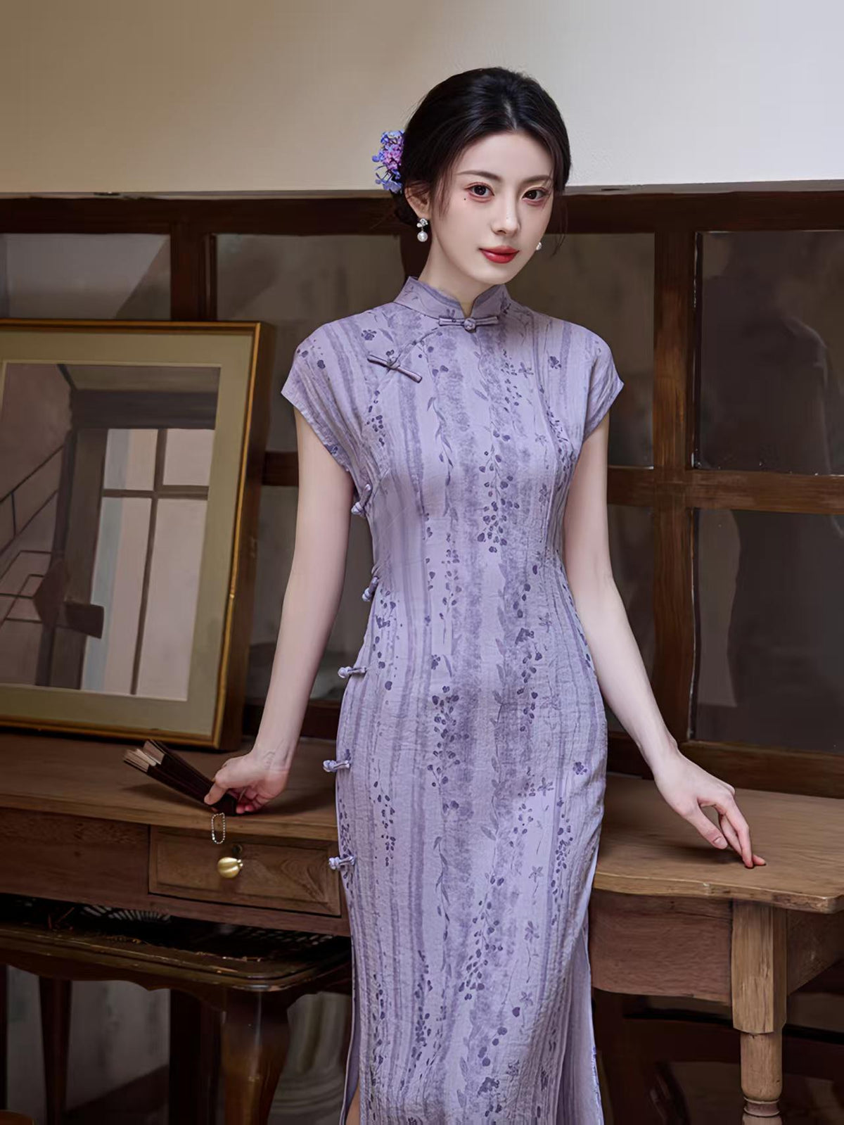 Women's Vintage Qipao Cheongsam Dress – additional product view