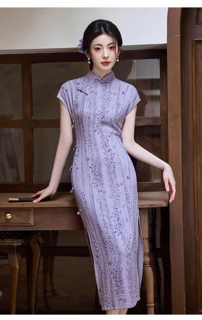 Women's Vintage Qipao Cheongsam Dress