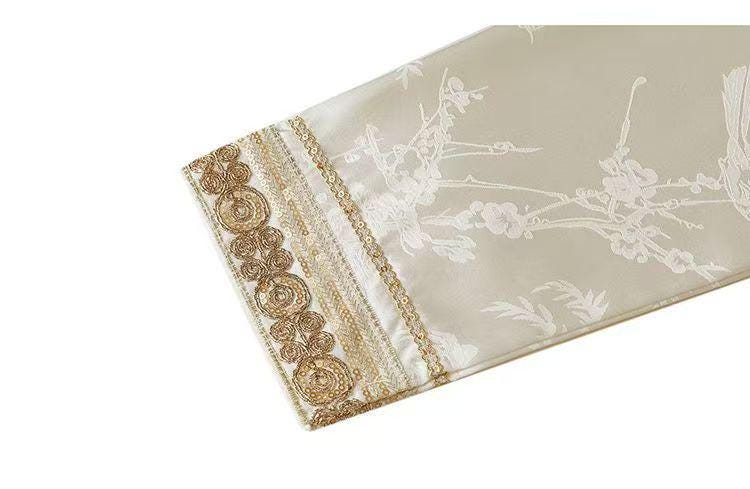 Women's Jacquard Chinese Style Blouse – additional product view