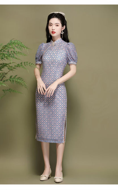 Women's Vintage Qipao Cheongsam Dress – additional product view