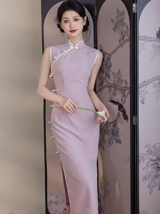 Women's Vintage Qipao Cheongsam Dress