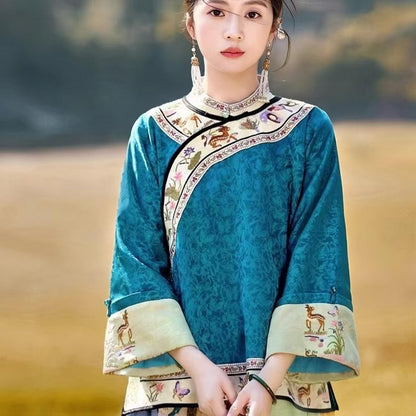 Women's Vintage Modern Hanfu Set – additional product view