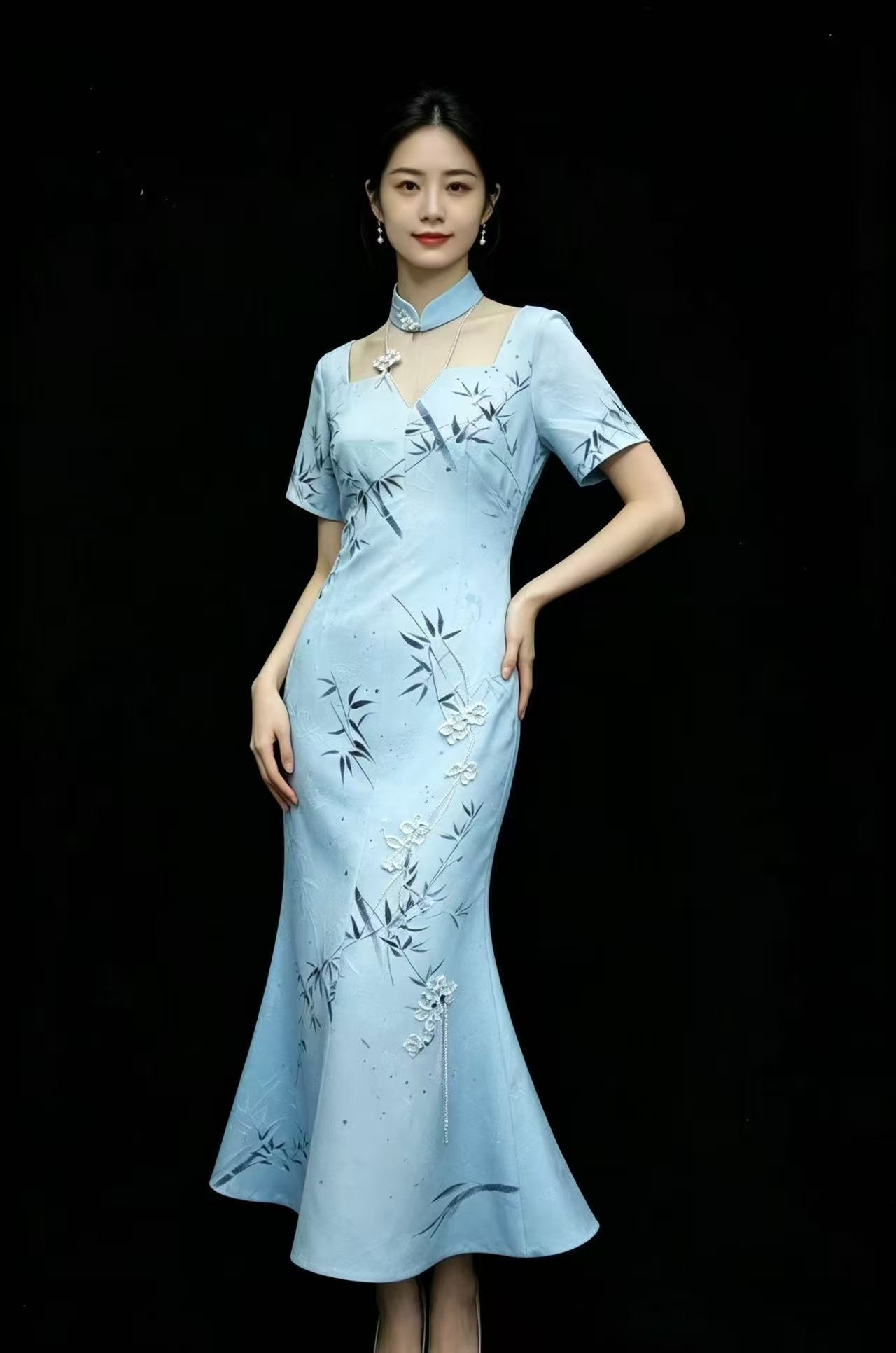 Modern Chinese fashion and qipao styling inspiration